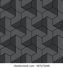 black and white pattern,background line geometric,modern stylish texture,vector