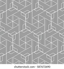 black and white pattern,background line geometric,modern stylish texture,vector