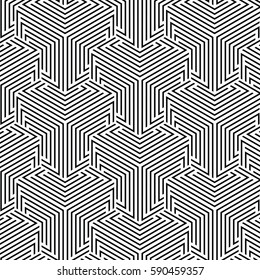 black and white pattern,background line geometric,modern stylish texture,vector