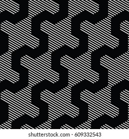 black and white pattern,background line geometric,modern stylish texture,vector