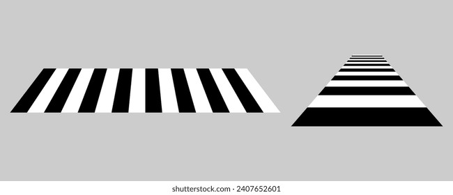 black white pedestrian crossing icon