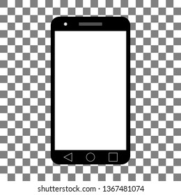Black and white phone