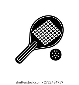 Preto e branco ping pong paddle e bola ping pong bola equipamentos esportivos