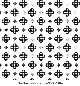 black and white pixelated in diamond shape pattern background vector illustration image