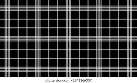 black and white plaid checkered pattern