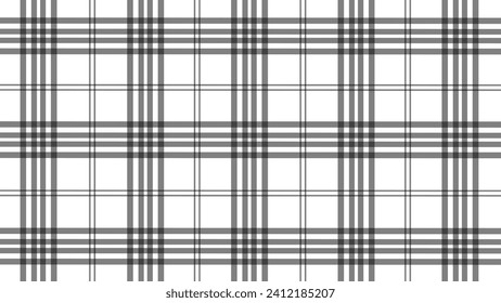 Black and white plaid checkered pattern background