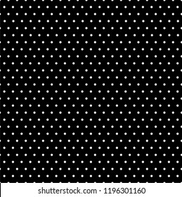 black and white polka dot pattern background vector illustrator