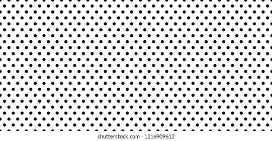 Black and white polka dot pattern. polka dot wave vector