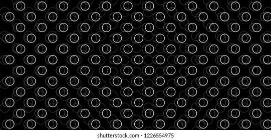 Black and white polka dot pattern. polka dot wave vector