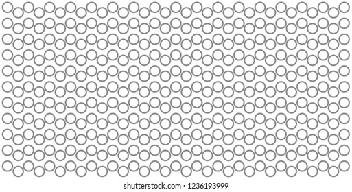 Black and white polka dot pattern. polka dot wave background vector