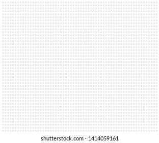 black and white polka dot pattern background. - vector illustration
