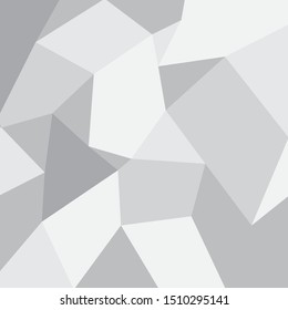 black and white polygon background.