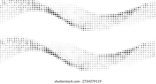 Fondo de arte pop en blanco y negro en estilo de cómics retro con diseño de puntos de semitonos, Ilustración vectorial EPS10