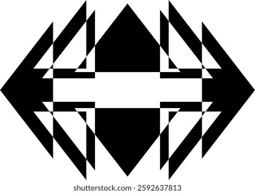 : black and white pyramids trangel technology eleemnt film internet music computer.