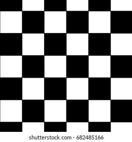 black and white racing and checkered pattern background. Seamless black and white tile