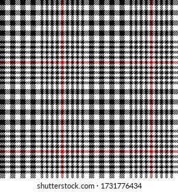 Black, White and red colors modern tartan plaid Scottish seamless pattern.Texture from plaid,tablecloths, clothes, shirts, dresses, jacket, skirt, paper, blankets and other textile products.