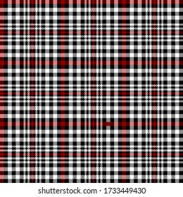 Black, White and red colors modern tartan plaid Scottish seamless pattern.Texture from plaid,tablecloths, clothes, shirts, dresses, jacket, skirt, paper, blankets and other textile products.