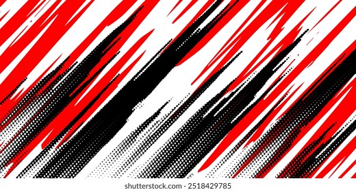 Fondo de textura de grunge blanco y rojo negro