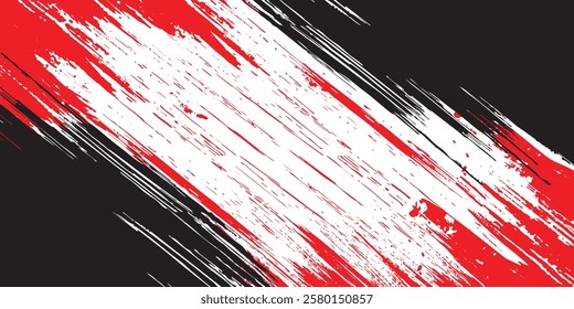 black white and red grunge texture background	