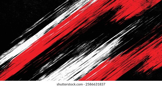 black white and red grunge texture background. eps 10