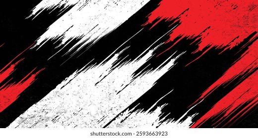 black white and red grunge texture background. eps 10