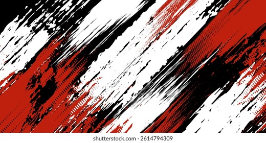 black white and red grunge texture background. eps 10