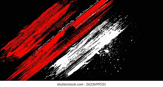 Fondo de textura grunge blanco y rojo negro