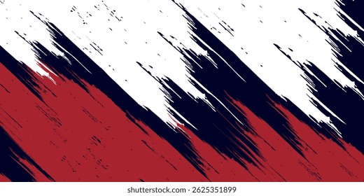 Fondo de textura de grunge blanco y rojo negro. EPS 10