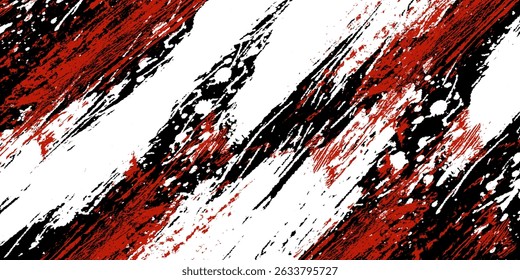black white and red grunge texture background. eps 10