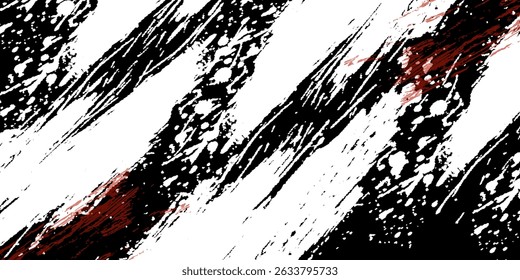Fondo de textura de grunge blanco y rojo negro. EPS 10