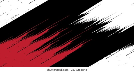Fondo de textura de grunge blanco y rojo negro. EPS 10