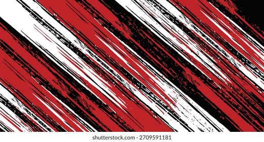 black white and red grunge texture background. sport, vector illustration