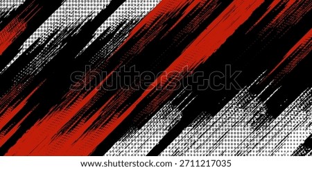 black white and red grunge texture background. eps 10