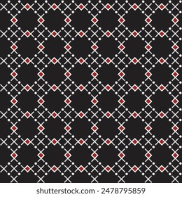 Black White RedTexture Modern Wallpaper Background Graphics Fabric Clothes Textile Tiles Banner Wrapping Paper Print Decorative Elements Laminate Interior Design Carpet Geometric Pattern