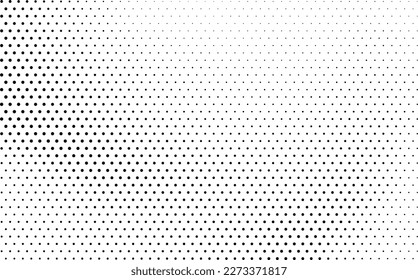 Black and white retro comic pop art background with halftone dots design. Vector illustration. Dotted background template.