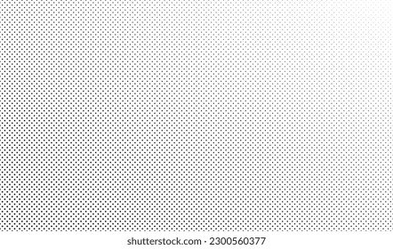 Black and white retro comic pop art background with halftone dots design, vector illustration template