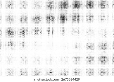 Black and white retro comic pop art background with halftone dots design, vector illustration template	