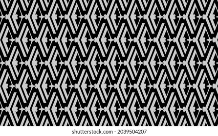 Fondo abstracto hombus blanco y negro. Ilustración con las iniciales de una carta v alineada y ordenada cuidadosamente. Textos para complementar sus necesidades de diseño o negocio
