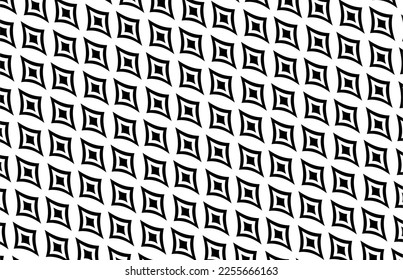 black and white rhombus square abstract, texture, wallpaper, vector, design, pattern, fabric, background, textile, backdrop, decoration, retro, vintage, square, graphic, ornament, circle, geometric, s