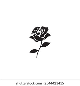 The black and white rose embodies a classic and timeless elegance, capturing the delicate beauty of nature through the simplicity of monochrome. In shades of black and white, the rose symbolizes 