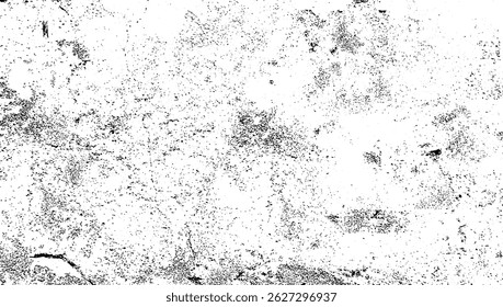 Black and white Rough texture, Distress texture, Monochrome Grunge background texture, Distressed background