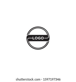 
Black and white round SYMBOL