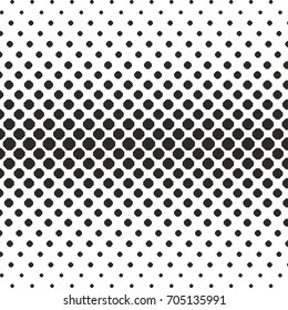 Black and white rounded squared pattern design background vector