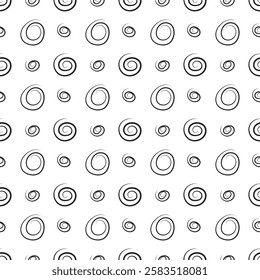 Black and white seamless abstract background