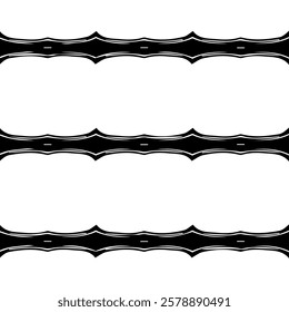 Black and white seamless abstract pattern. Background and backdrop. Grayscale ornamental design. Mosaic ornaments. Vector graphic illustration. EPS10.