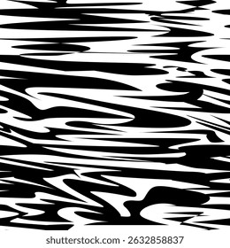 black and white seamless abstract pattern in the form of a chaotic abstract ornament, for prints on fabrics and decoration of your designs in an abstract style