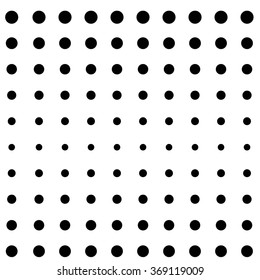 black and white seamless background with circles