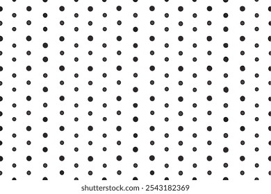 Black and white seamless background pattern with micro dots, ideal for textile and wallpaper designs.