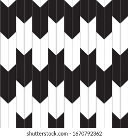 Black and white seamless background, texture of scales, armor, arrows or plumage.