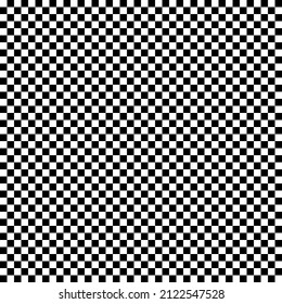 Black and white seamless cell texture.Vector illustration.Pixels.